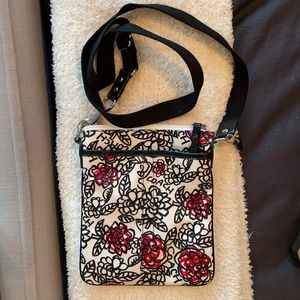 Coach flower crossbody bag